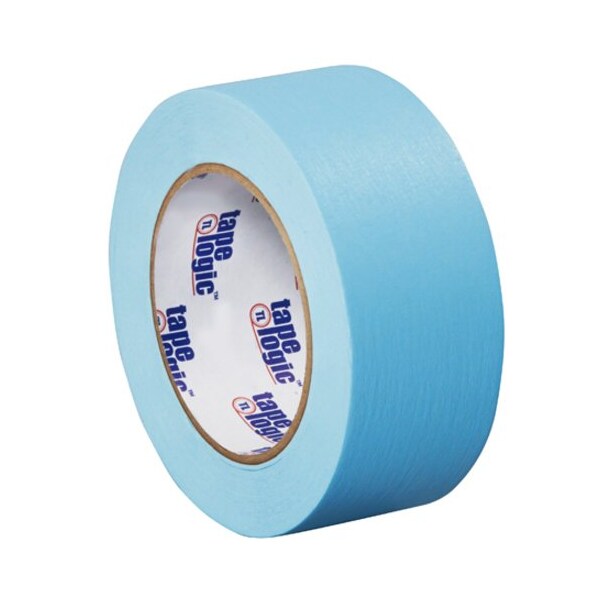 Tape Logic Masking Tape, 2x60 yd., Blue, PK12, 2" W x 60 yds L, Light Blue, 12 PK T93700312PKH - main